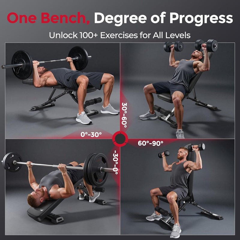 Adjustable Weight Bench 363KG Pro