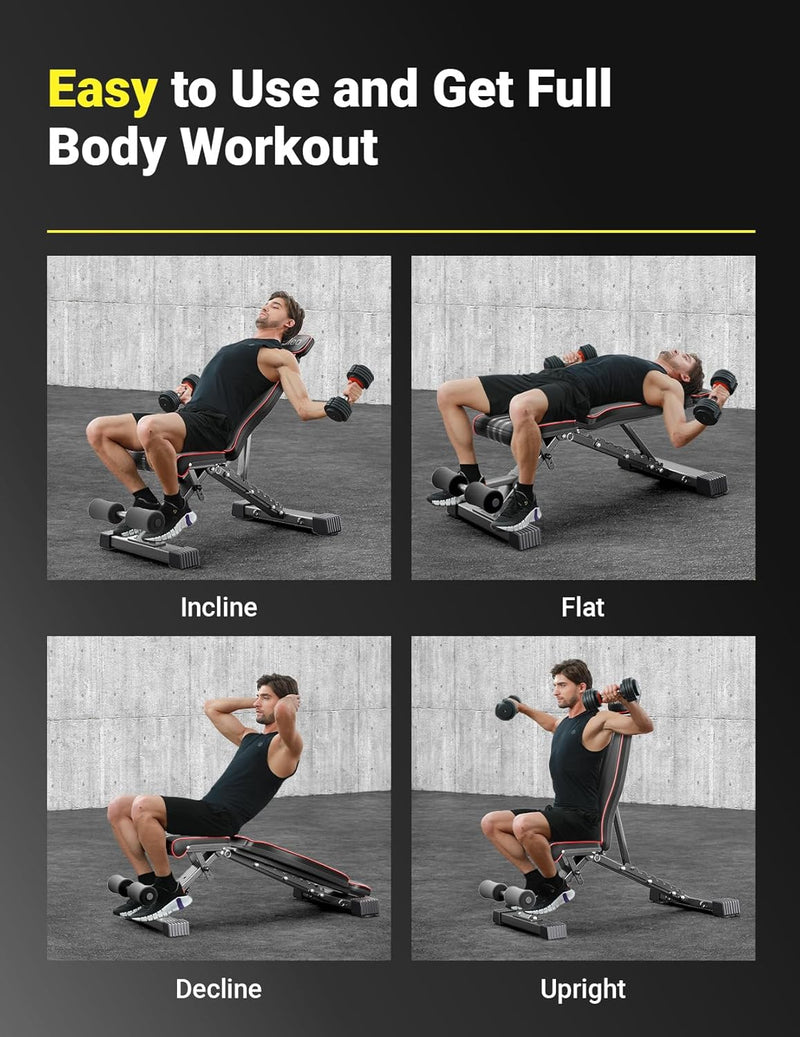 Adjustable Weight Bench Commercial