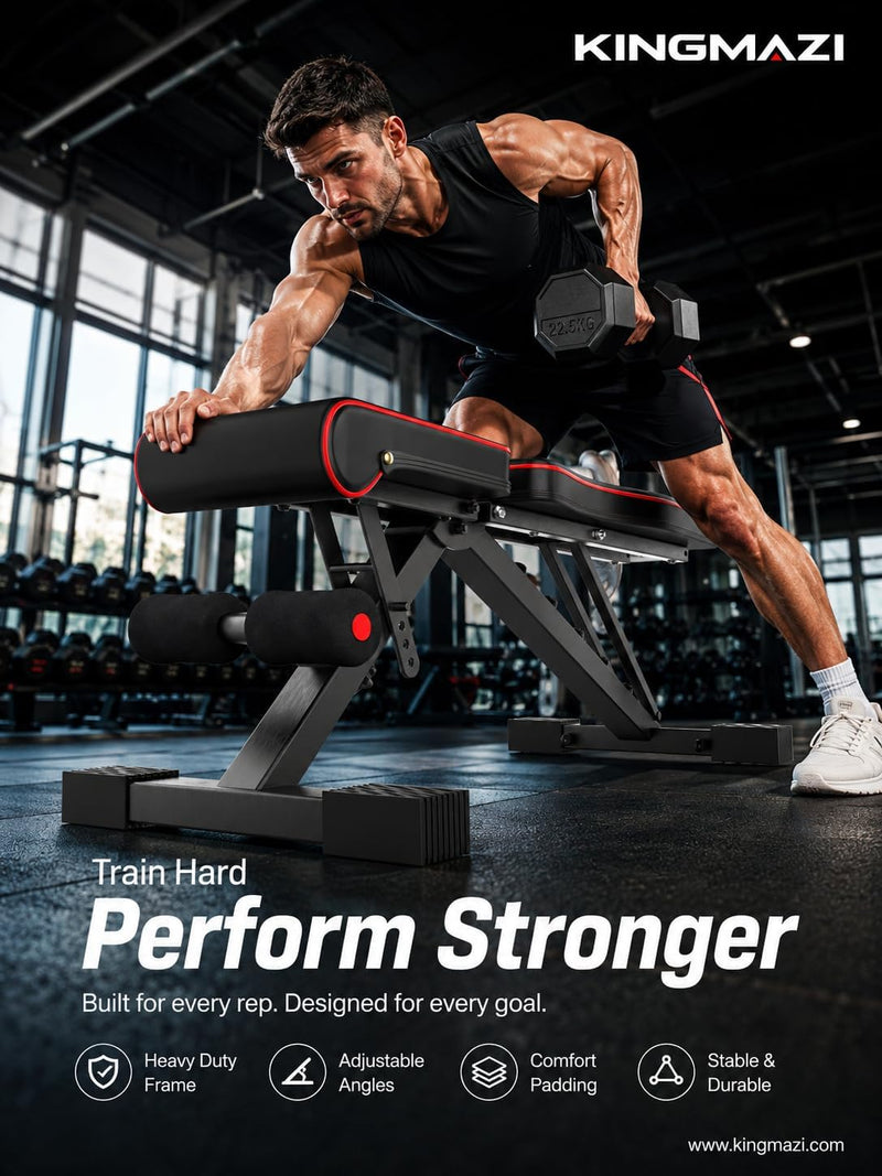Adjustable Weight Bench Exercise
