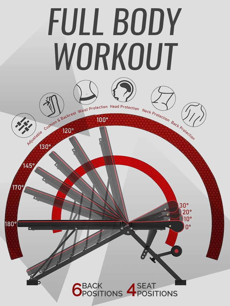 Adjustable Weight Bench Exercise