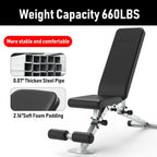 Adjustable Weight Bench Foldable