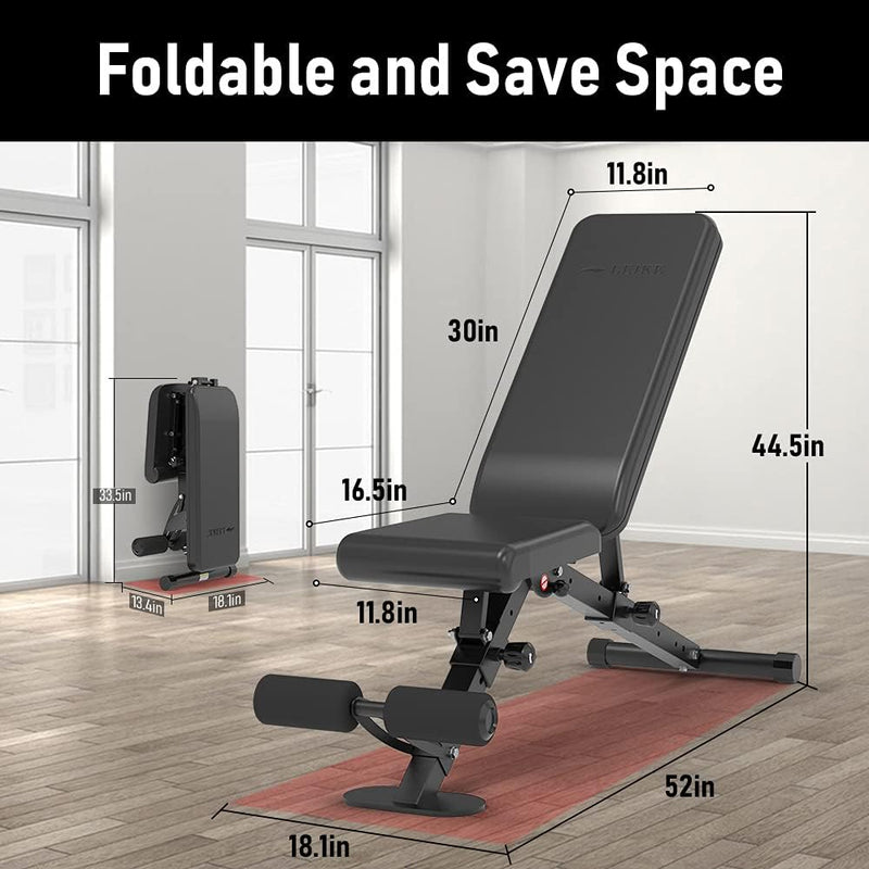 Adjustable Weight Bench Foldable