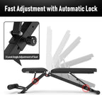 Adjustable Weight Bench Foldable