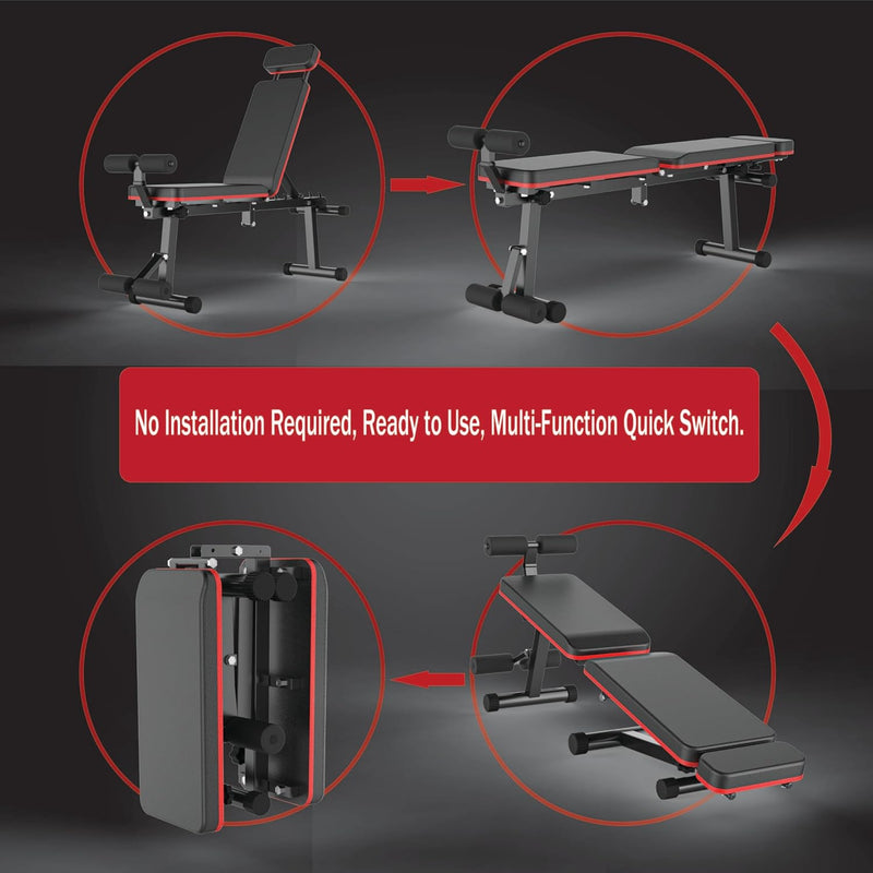 Adjustable Weight Bench Foldable