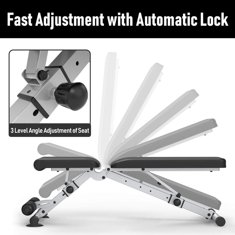 Adjustable Weight Bench Foldable