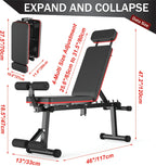 Adjustable Weight Bench Foldable