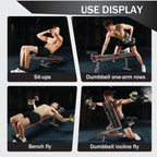 Adjustable Weight Bench Foldable
