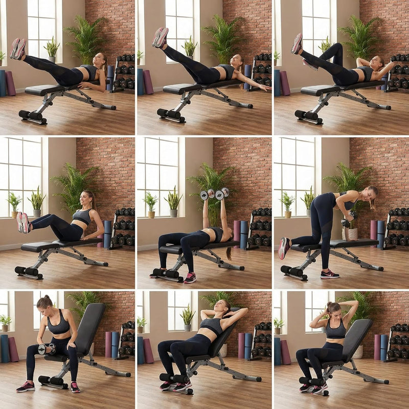 Adjustable Weight Bench Foldable