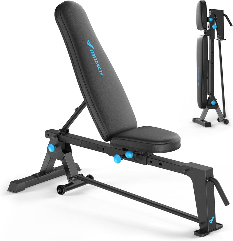 Adjustable Weight Bench Foldable 600KG Capacity for Home