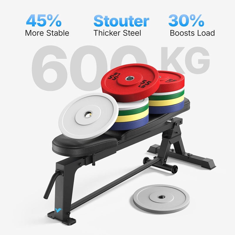 Adjustable Weight Bench Foldable 600KG Capacity for Home