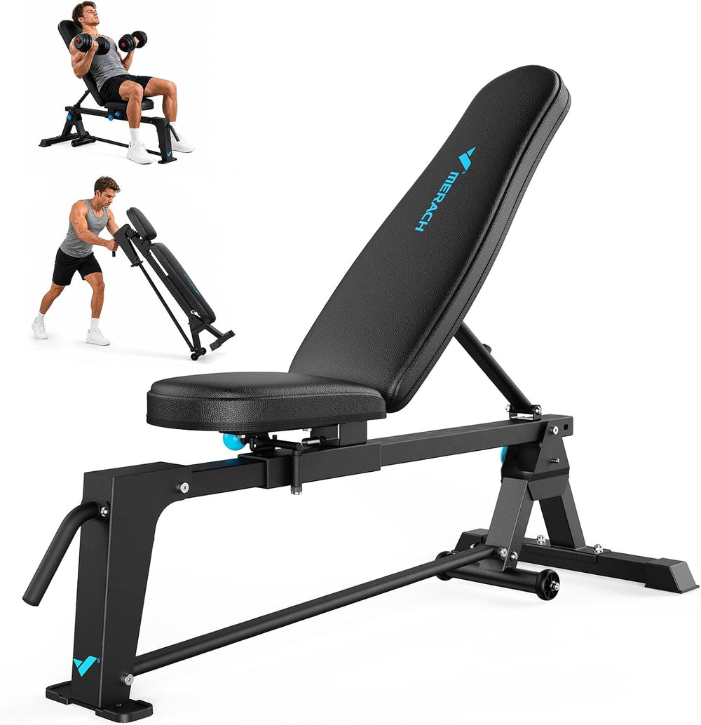 Adjustable Weight Bench Foldable 600KG Capacity for Home