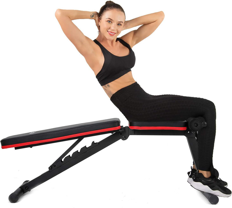 Adjustable Weight Bench Foldable Home Exercise Gym