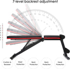 Adjustable Weight Bench Foldable Home Exercise Gym