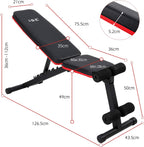 Adjustable Weight Bench Foldable Home Exercise Gym