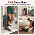 Adjustable Weight Bench for Home Gym Eniso-Certified 375KG