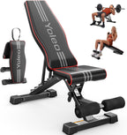 Adjustable Weight Bench for Home Gym Eniso-Certified 375KG