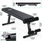 Adjustable Weight Bench Home Gym Lifting Sit Up