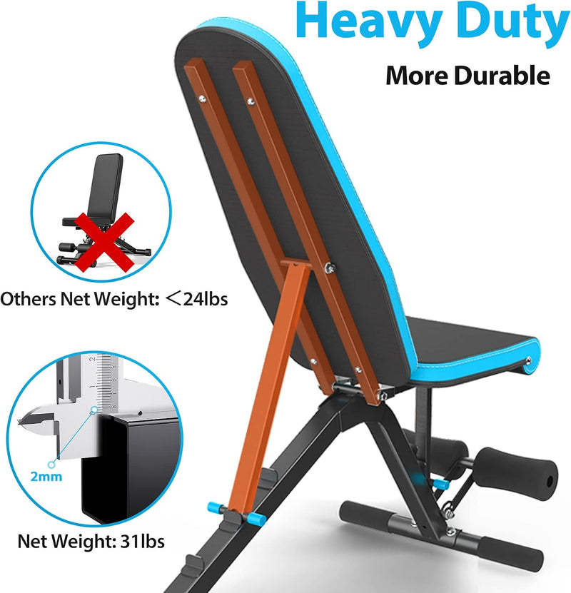 Adjustable Weight Bench Incline
