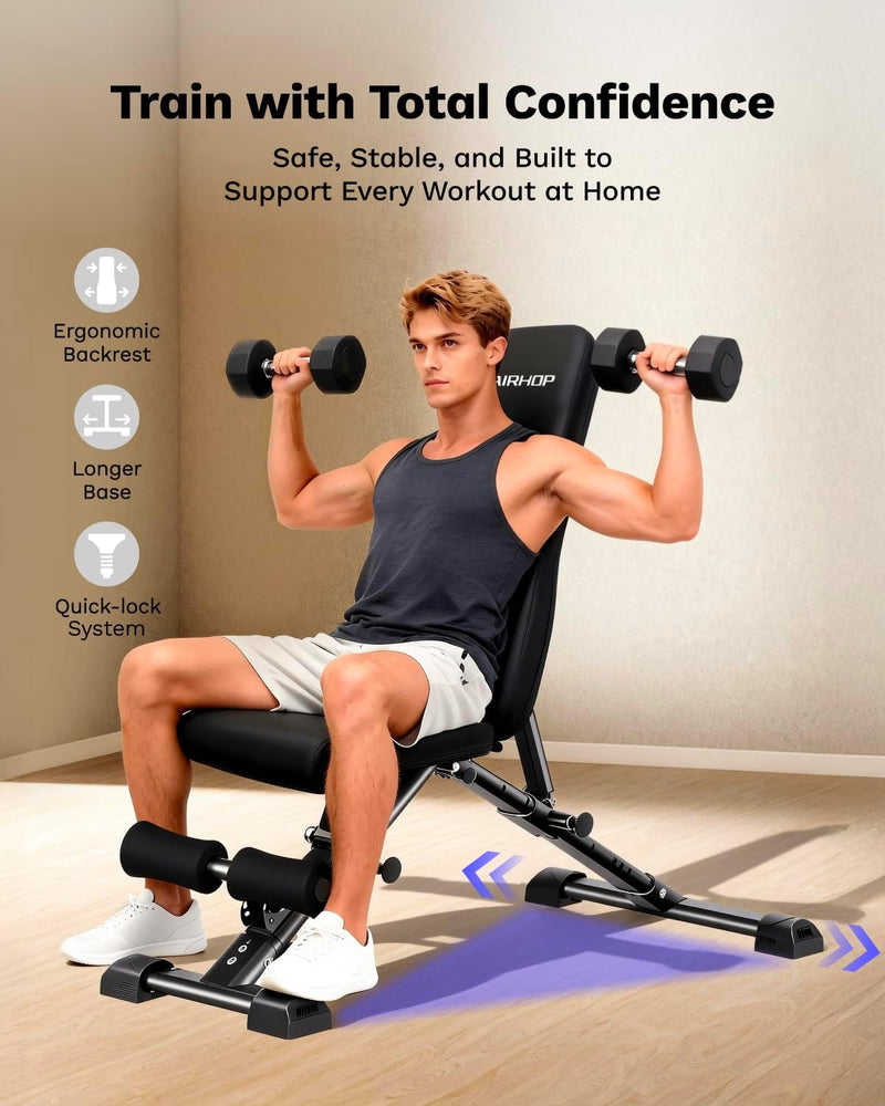 Adjustable Weight Bench Press Full Body