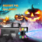 Agptek Fog Machine Smoke 500W with Wireless Remote