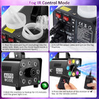 Agptek Fog Machine Smoke 500W with Wireless Remote