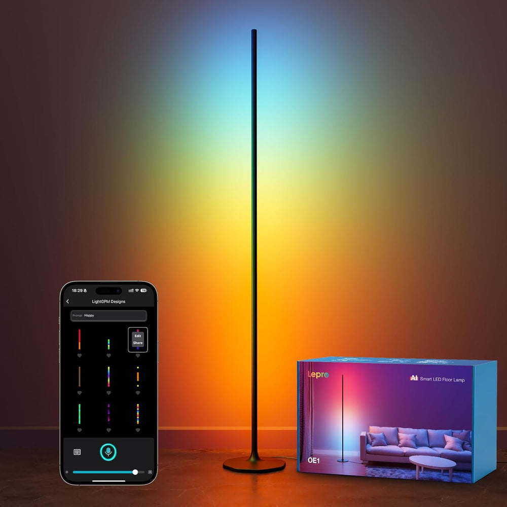 Ai Floor Lamp Music Sync Smart Standing Corner
