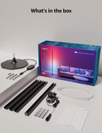 Ai Smart Floor Lamp 1000lm RGB+ic Warm LED