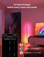 Ai Smart Floor Lamp 1000lm RGB+ic Warm LED