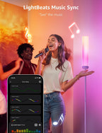 Ai Smart Floor Lamp 1000lm RGB+ic Warm LED