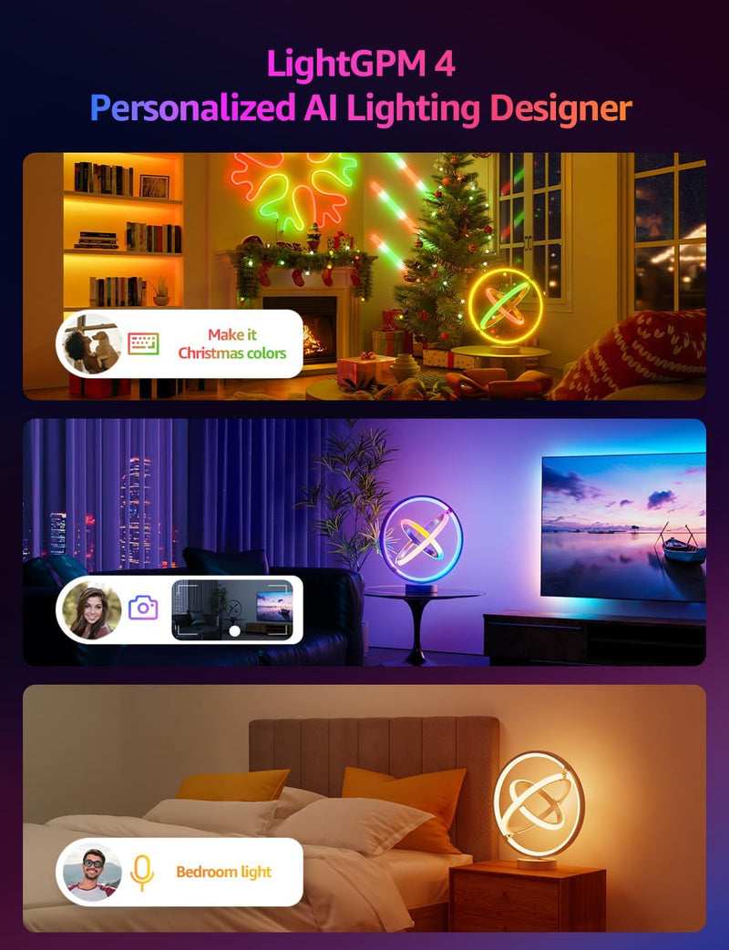 Ai Table Lamp Smart LED with Music Sync