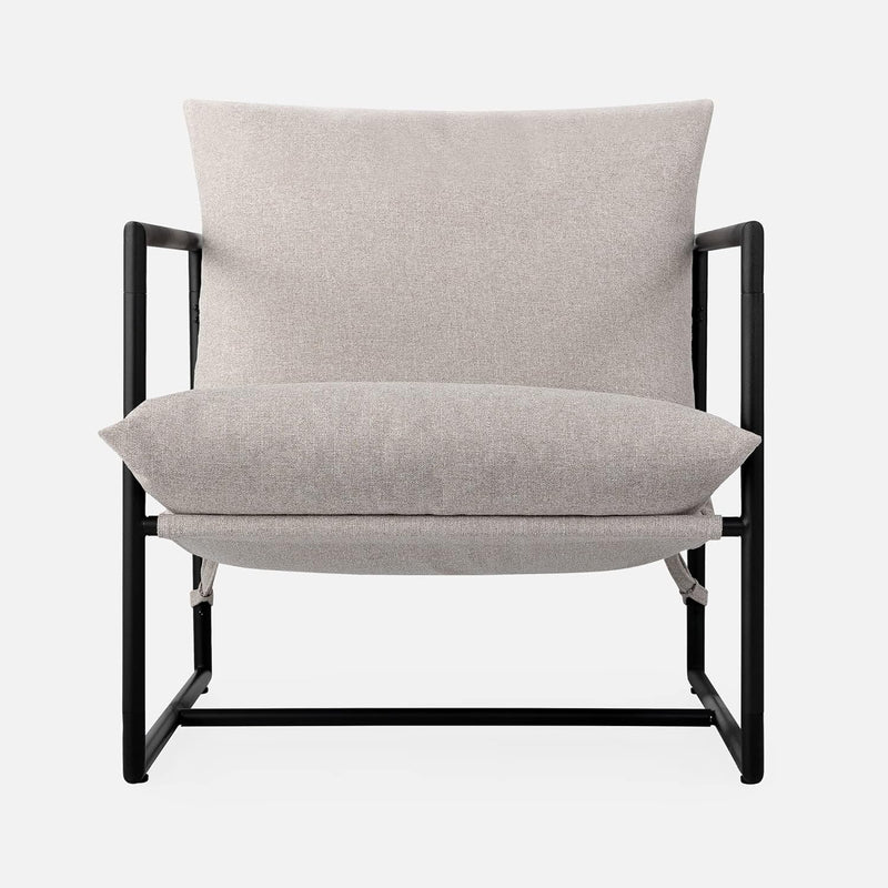 Aidan Sling Accent Armchair Oatmeal