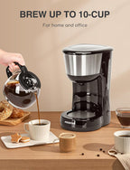 Aigostar Filter Coffee Maker with 40-Min Keep Warm
