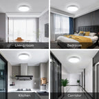 Aigostar LED Ceiling Light 18W Daylight Lights 6500K