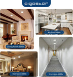 Aigostar LED Ceiling Light 18W Daylight Lights 6500K