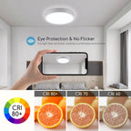 Aigostar LED Ceiling Light 18W Daylight Lights 6500K