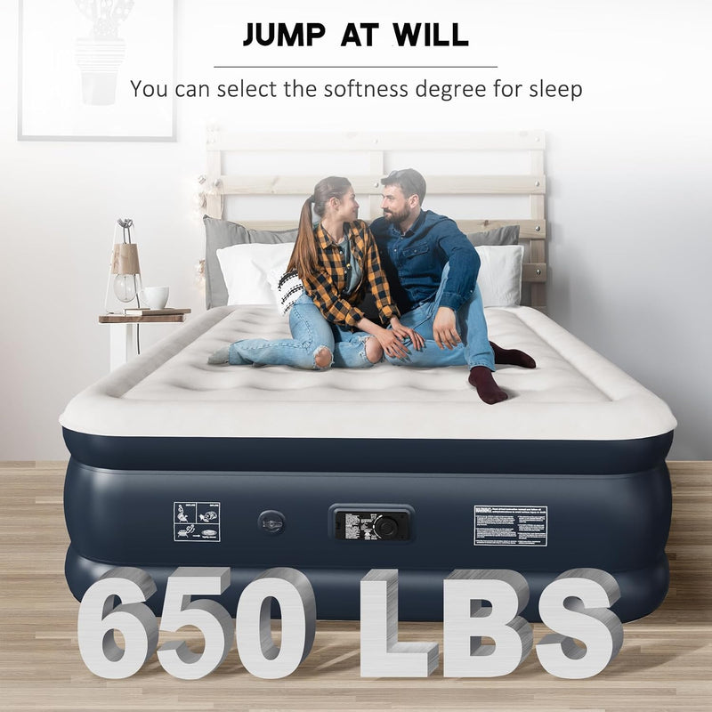Air Bed Inflatable Mattress with Built in Pump