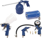 Air Compressor Accessories Tool Kit Garage Compressed Set (8 Piece)
