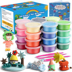 Air Dry Clay 24 Colors Ultra Light Modeling