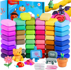 Air Dry Clay 50 Colors Modeling Ultra Light