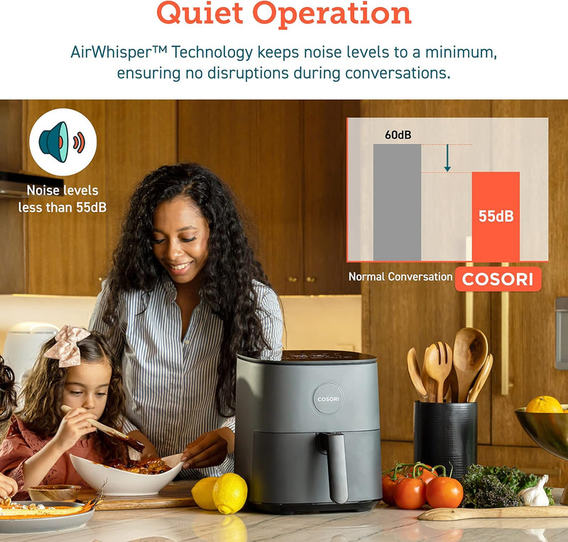 Air Fryer 4.7L 9-In-1 Compact Fryers Oven 130