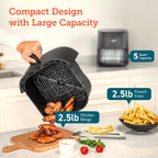 Air Fryer 4.7L 9-In-1 Compact Fryers Oven 130