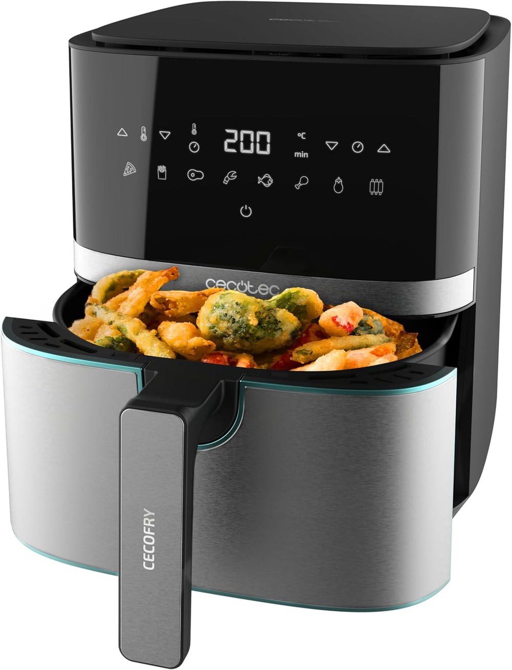 Air Fryer 5 5L Cecofry Full Inox