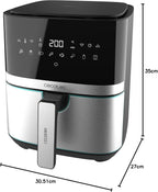 Air Fryer 5 5L Cecofry Full Inox