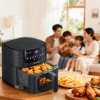 Air Fryer 6L 8 Cooking Options Visual Window