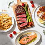Air Fryer 6L 8 Cooking Options Visual Window