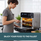 14.5L Digital Air Fryer 8-In-1 Countertop Convection Oven