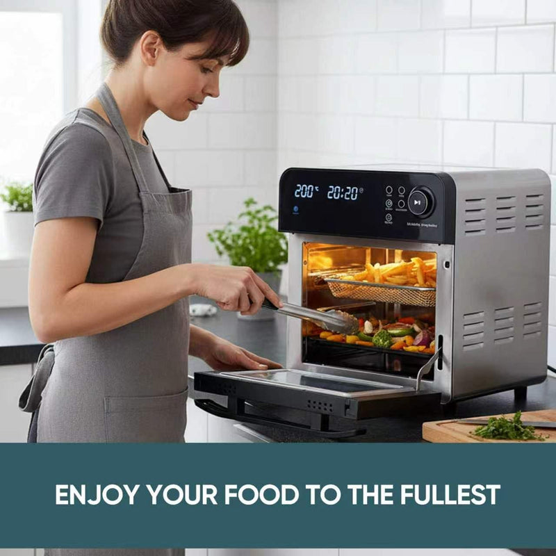 14.5L Digital Air Fryer 8-In-1 Countertop Convection Oven