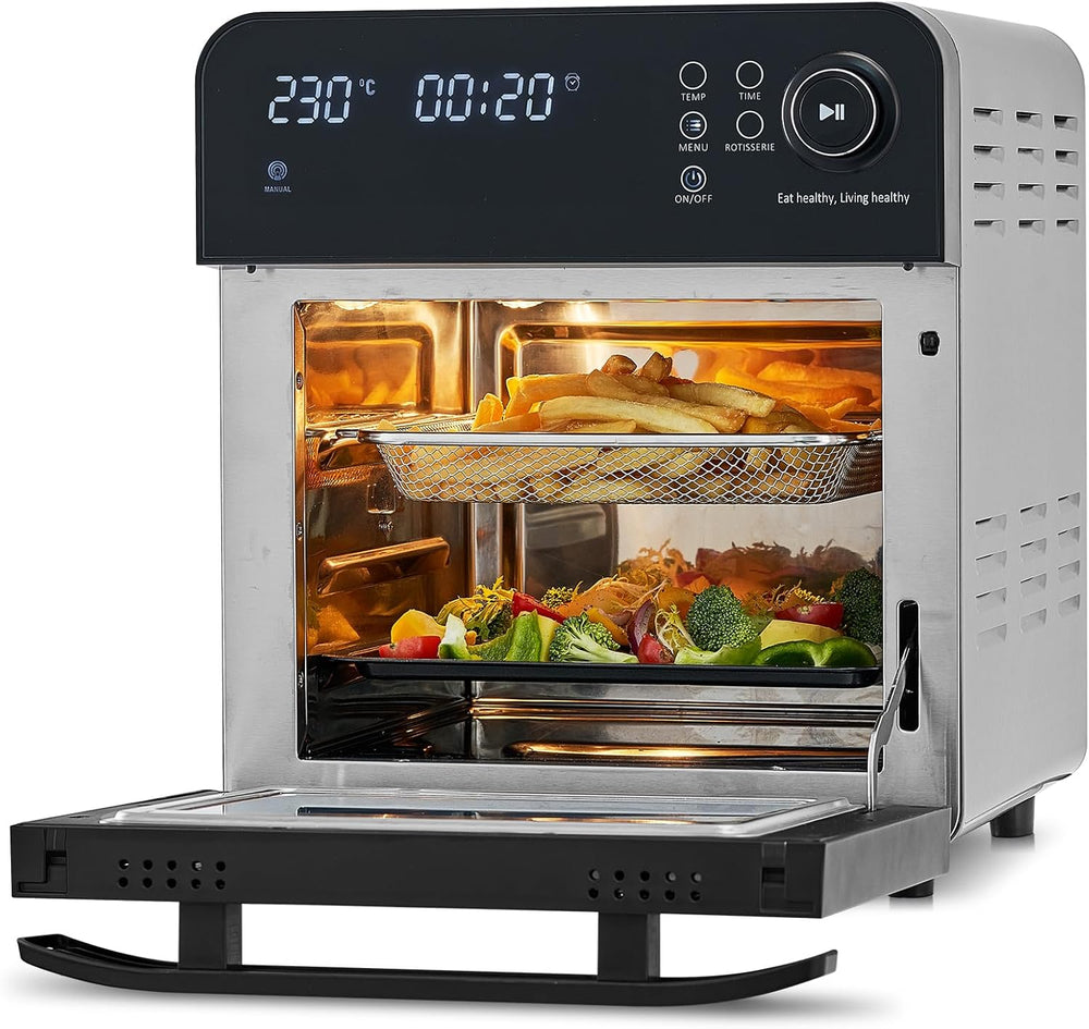 14.5L Digital Air Fryer 8-In-1 Countertop Convection Oven