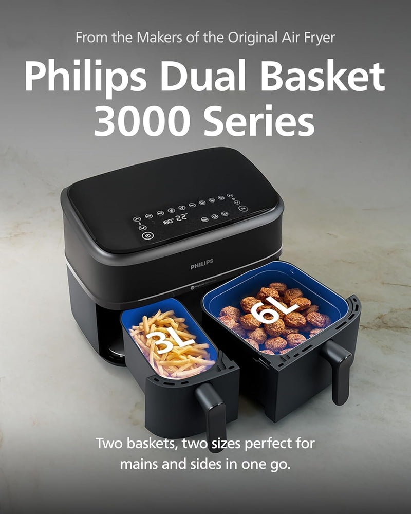 Air Fryer Series Dual Basket 9L Family Sized