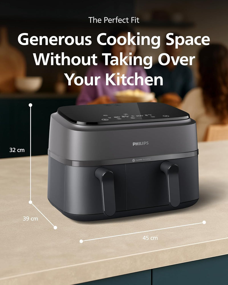 Air Fryer Series Dual Basket 9L Family Sized